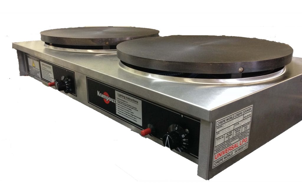 Krampouz Heavy Duty Commercial Twin Gas Crepe World